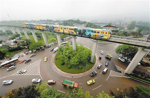 渝北區(qū)綠夢廣場立交將改造 新增166個停車位